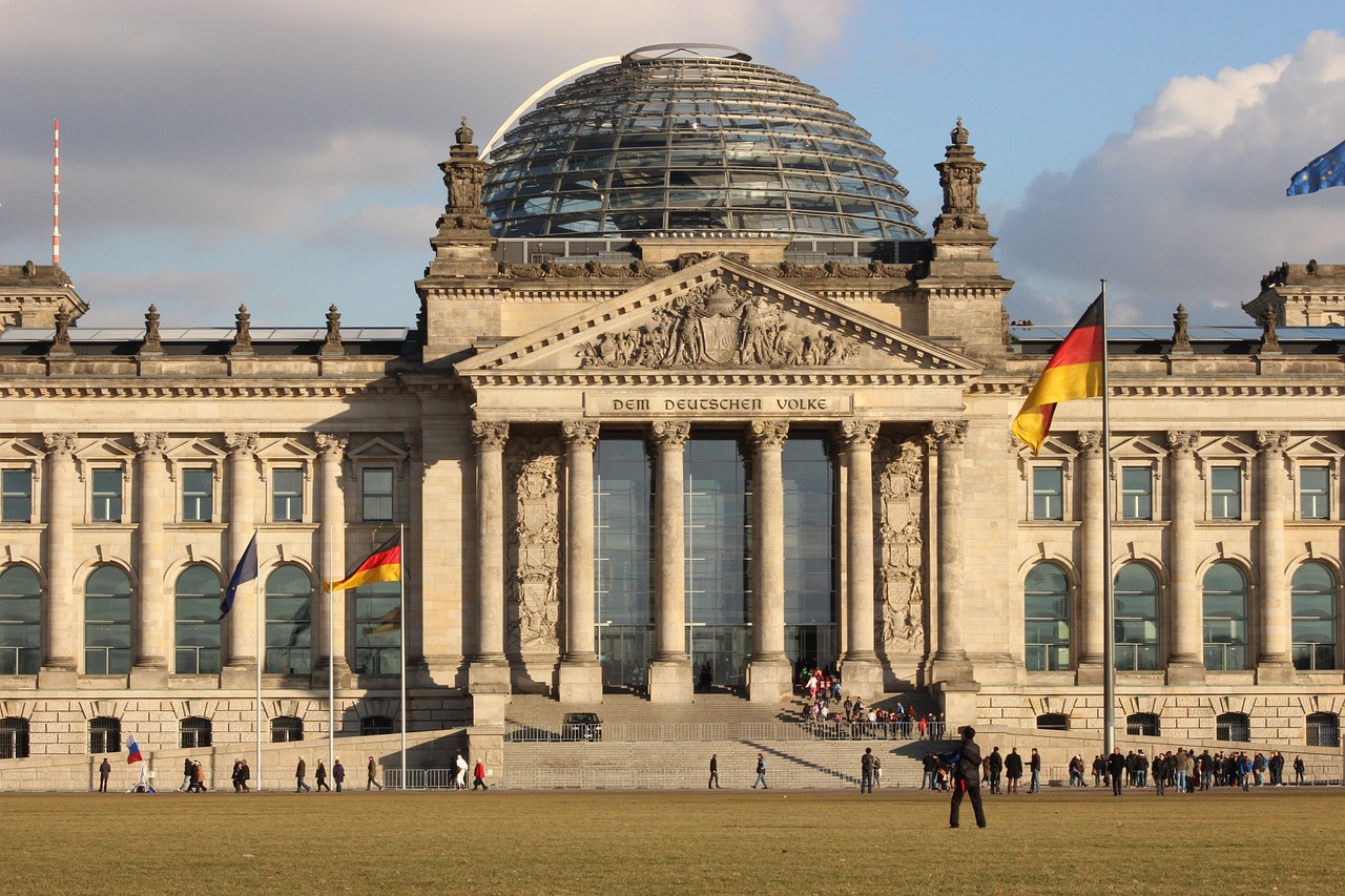 Der Reichstag von außen